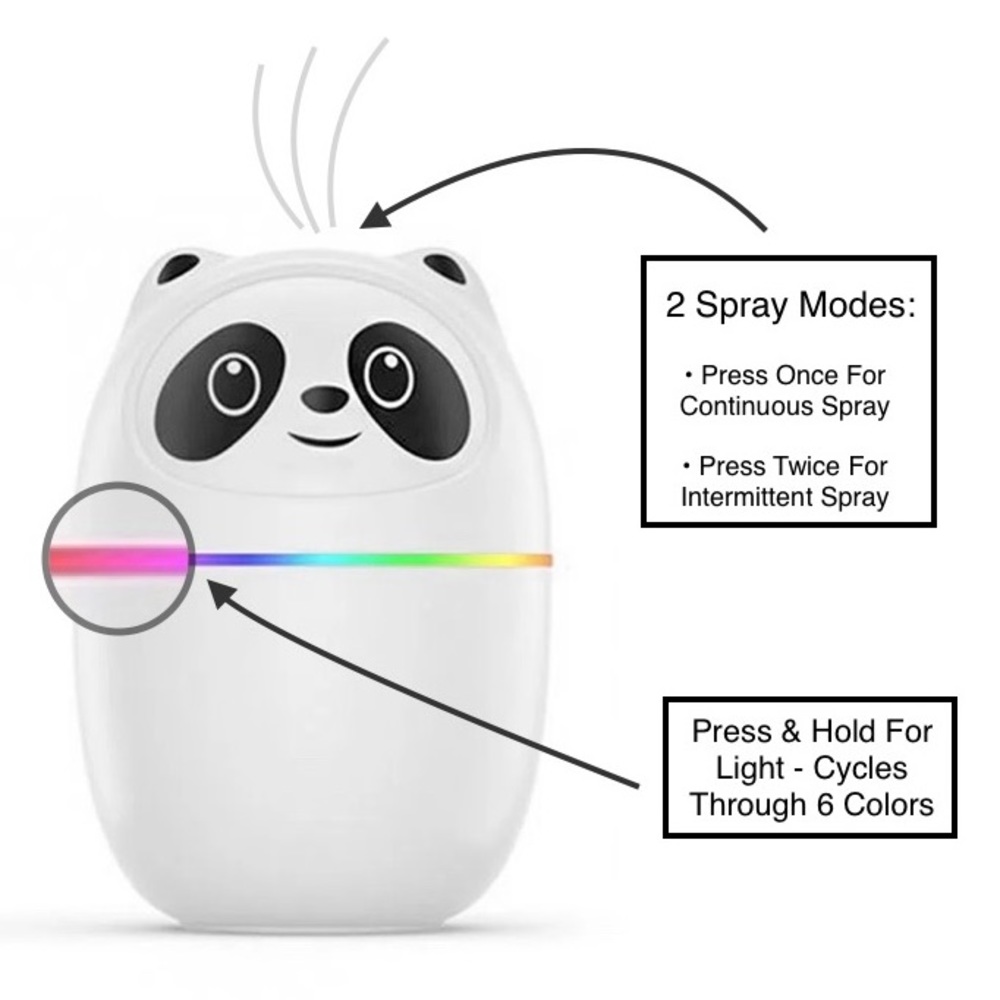 Panda Humidifier - Picture 3 of 5